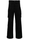 J.lal Periph Cargo Pocket Trousers In Black