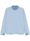 J.lal Panelled Performance Sweatshirt In Blue