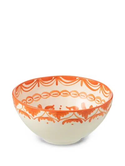 J-line Granada Floral-print Bowl In Neutral
