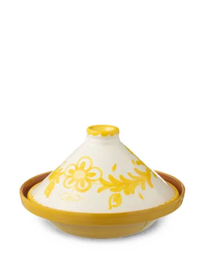 J-line Granada Floral-print Tagine In Neutral