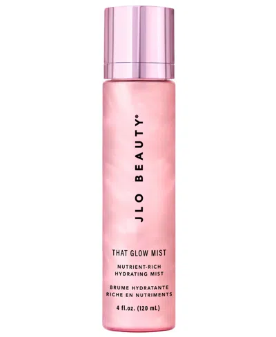 Jlo Beauty Glow + Get It Nutrient-rich Hydrating Mist, 4 Oz. In Pink