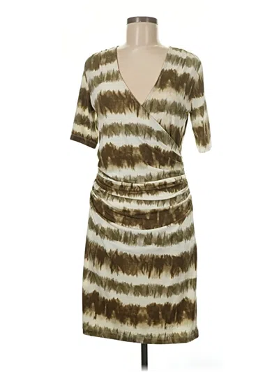 Pre-owned Jlo By Jennifer Lopez Casual Dress In Brown