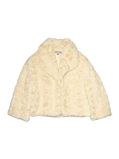 Pre-owned Jlo By Jennifer Lopez Kids' Coat In Ivory