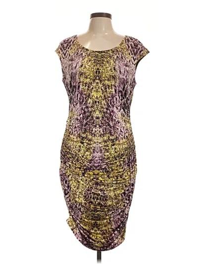 Pre-owned Jlo By Jennifer Lopez Cocktail Dress In Purple
