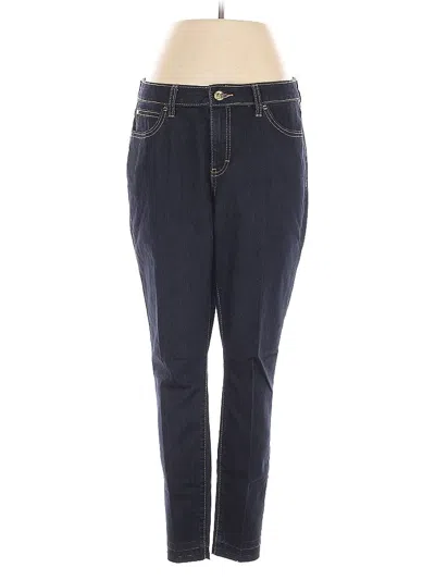 Pre-owned Jlo By Jennifer Lopez Jeggings In Blue