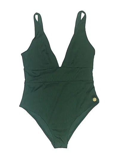 Pre-owned Jlo By Jennifer Lopez One Piece Swimsuit In Green