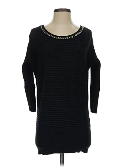 Pre-owned Jlo By Jennifer Lopez Pullover Sweater In Black