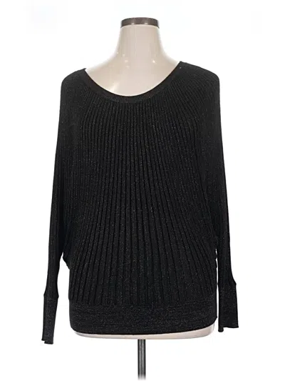 Pre-owned Jlo By Jennifer Lopez Pullover Sweater In Black