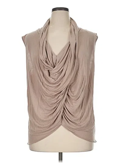Pre-owned Jlo By Jennifer Lopez Sleeveless Blouse In Gray