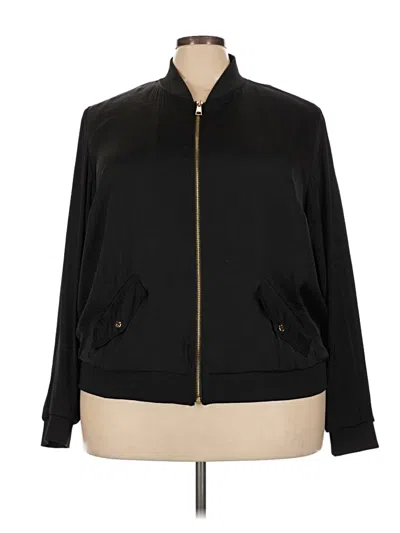 Pre-owned Jlo By Jennifer Lopez Zip Up Hoodie In Black