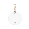 Jlr London Original Arlo Circle Keyring - White In White