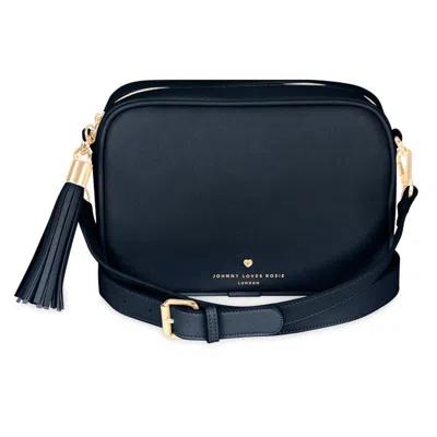 Jlr London Women's Blue Logan Crossbody Bag - Navy