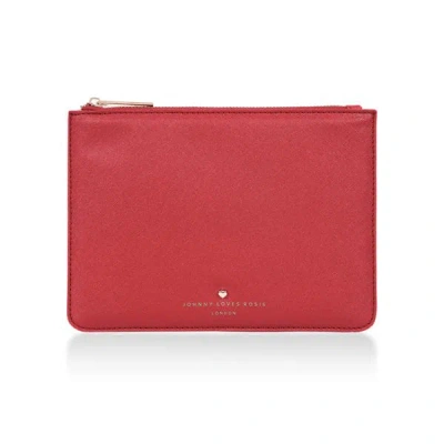 Jlr London Women's James Medium Pouch - Red