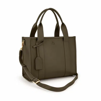 Jlr London Women's Medium Taylor Luxe Leather Tote Bag - Chocolate Brown