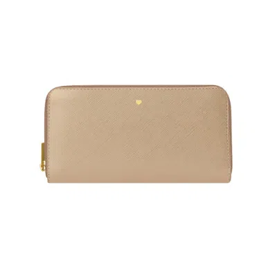 Jlr London Women's Neutrals Riley Vegan Leather Purse - Mocha In Black