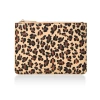 Jlr London Women's Yellow / Orange James Medium Pouch - Leopard Print In Yellow/orange