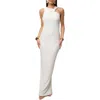 Jluxlabel Alessia Body-con Maxi Dress In White
