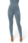 Jluxlabel Alice Ultra High Waist Skinny Jeans In Blue