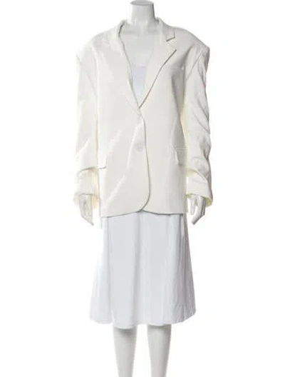 Pre-owned Jluxlabel Blazer W/ Tags In Neutrals/white