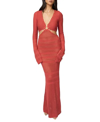Jluxlabel Blossom Haven Maxi Dress In Purple