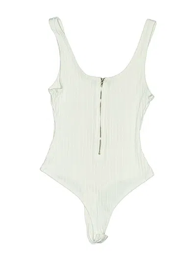 Pre-owned Jluxlabel Bodysuit In Ivory
