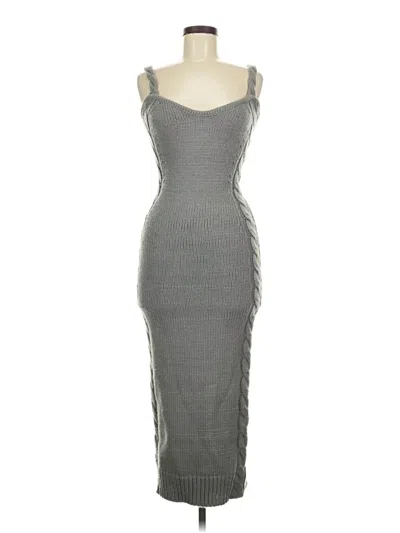 Pre-owned Jluxlabel Casual Dress In Gray
