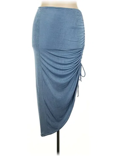 Pre-owned Jluxlabel Casual Skirt In Blue