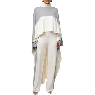 Jluxlabel Chasing Fall Contrast Top In White