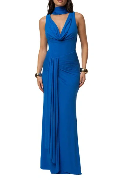 Jluxlabel Coastal Multi Skirt Set In Blue