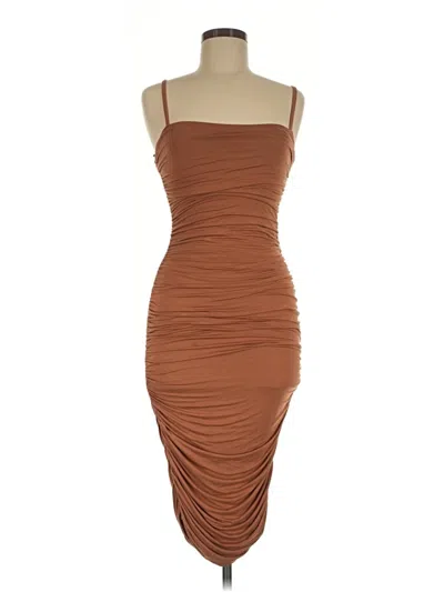 Pre-owned Jluxlabel Cocktail Dress In Brown