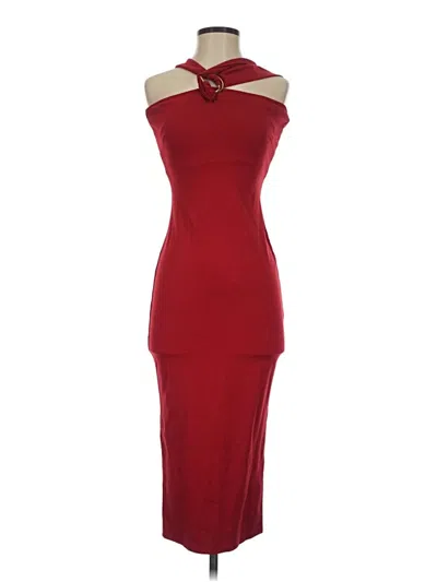 Pre-owned Jluxlabel Cocktail Dress In Burgundy