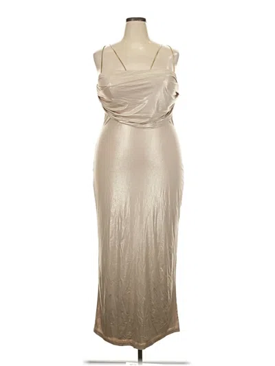 Jluxlabel Cocktail Dress In Gold