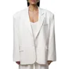 Jluxlabel Core Standard Blazer In White
