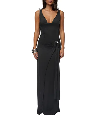 Jluxlabel Divine State Maxi Dress In Black
