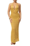 Jluxlabel Dream Open Stitch Halter Dress
