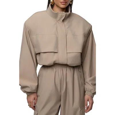 Jluxlabel Endure Jacket In Brown