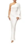 Jluxlabel Femme Asymmetric Maxi Dress