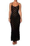 Jluxlabel Gabriela Knit Dress In Black