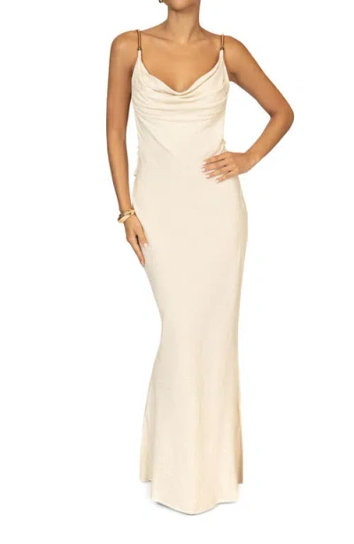 Jluxlabel Getaway Sleeveless Maxi Dress In Beige