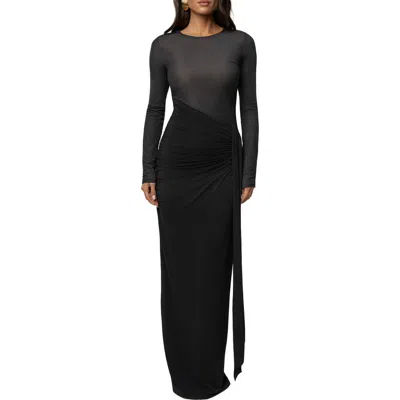 Jluxlabel Halo Hour Maxi Dress In Black