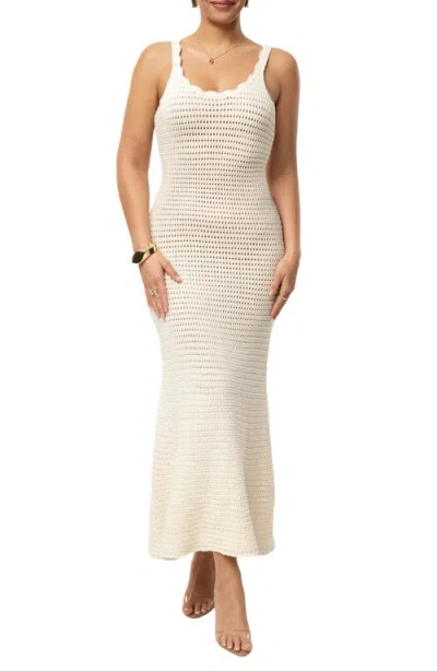 Jluxlabel Halo Open Stitch Sleeveless Dress