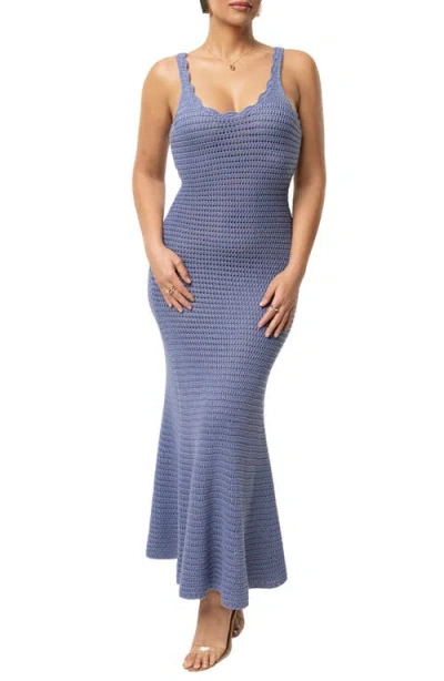 Jluxlabel Halo Open Stitch Sleeveless Dress