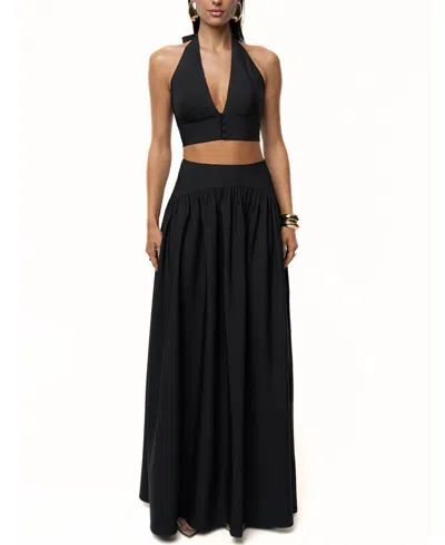 Jluxlabel Haven Skirt Set In Black
