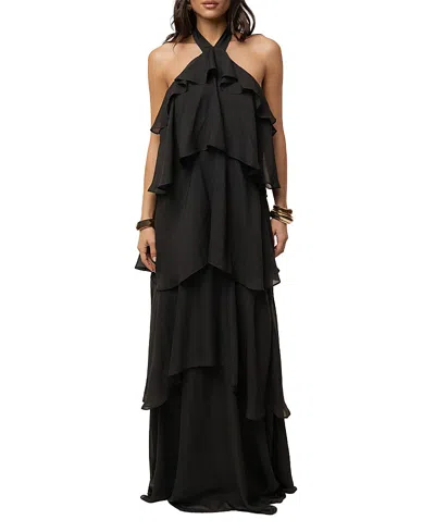 Jluxlabel Head In The Clouds Maxi Dress In Blue