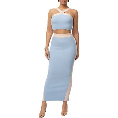 Jluxlabel Heartbreaker Crop Top & Skirt