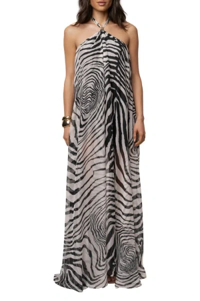Jluxlabel Jolene Halter Dress In Black