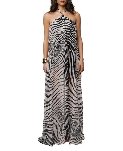 Jluxlabel Jolene Halter Dress In Black