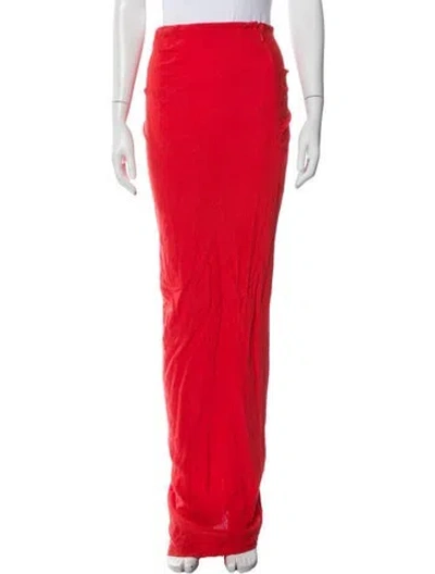 Pre-owned Jluxlabel Long Skirt In Orange