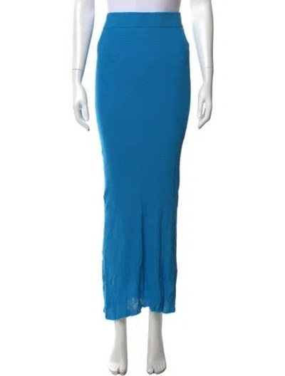 Pre-owned Jluxlabel Long Skirt W/ Tags In Blue