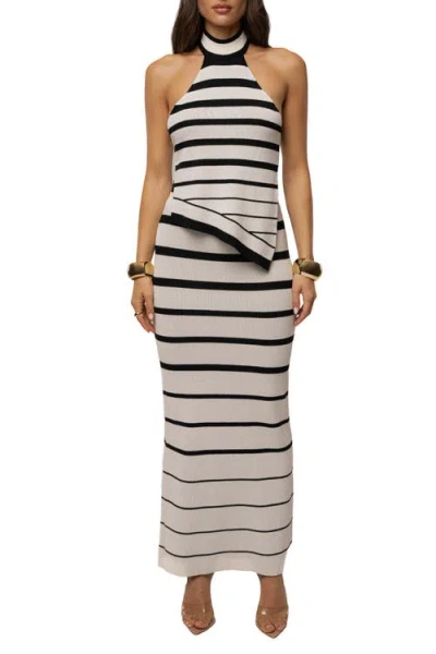 Jluxlabel Marina Nights Striped Skirt Set In Multi